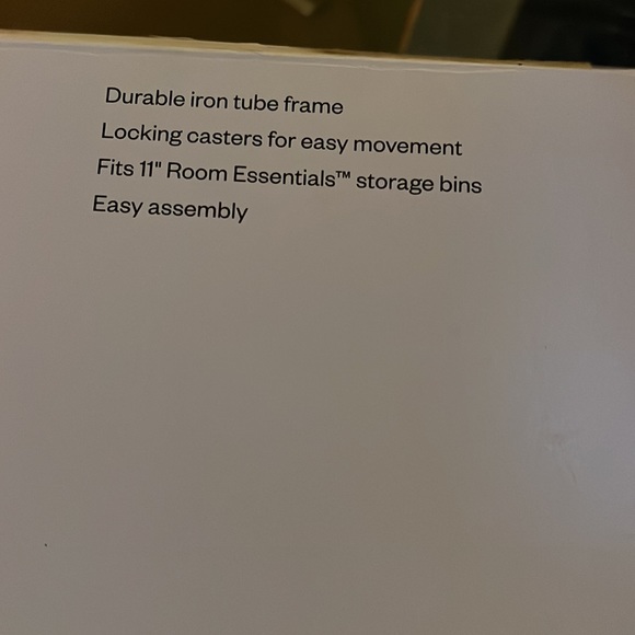 NIB WIDE CART 3- TIER CART❤️❤️❤️ - Picture 4 of 4